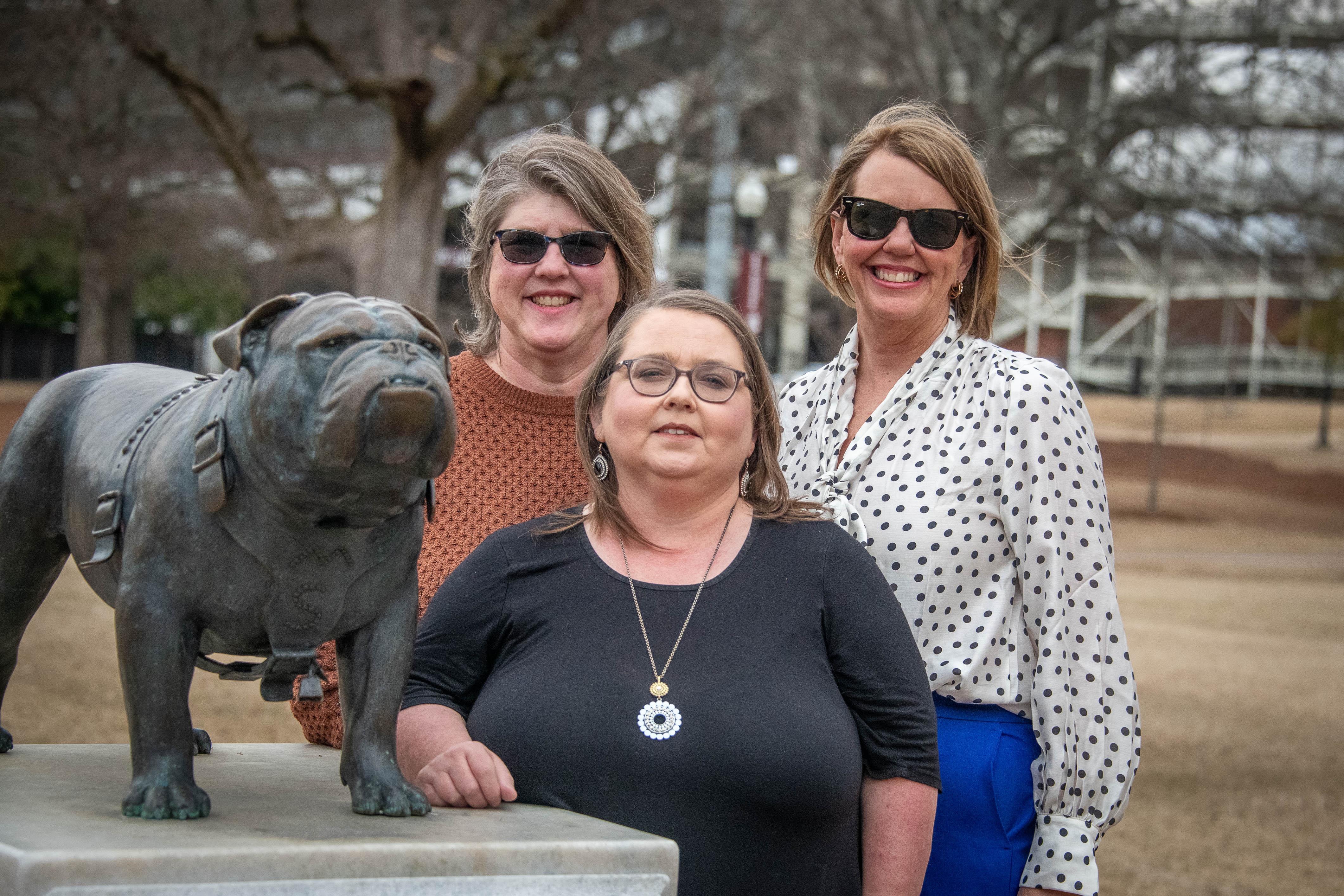Amy Bostick, Vanessa Reaves, and Juli Rester
