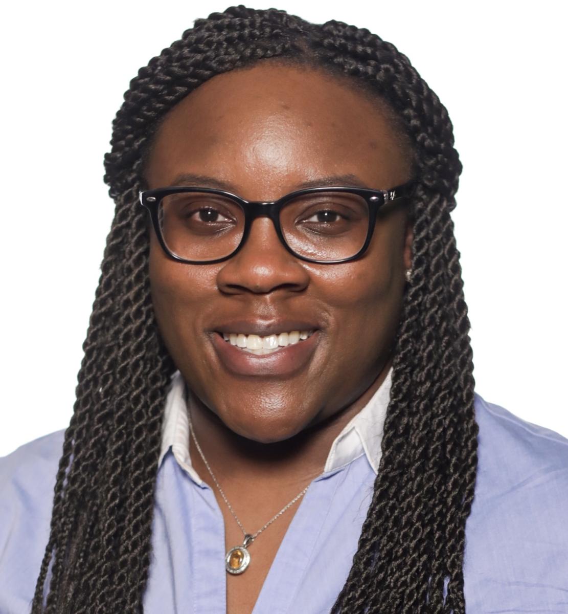 Portrait of Lakitha Murray with a solid white background